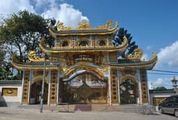 Gia Lai: Khánh thành tam quan Tịnh xá Ngọc Phúc